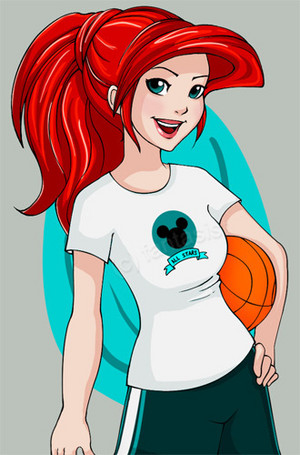  篮球 player ariel
