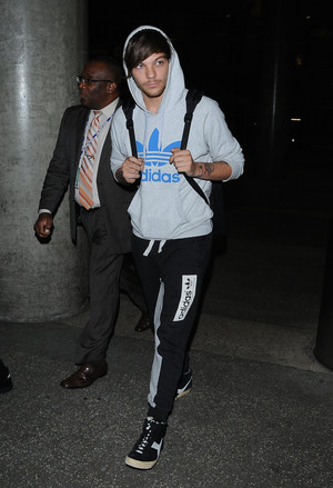  Louis arriving at LAX