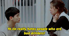 'Producer' ep 8 - Drunk Cindy and Ye Jin.