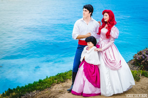  Ariel, Eric and Melody Cosplay