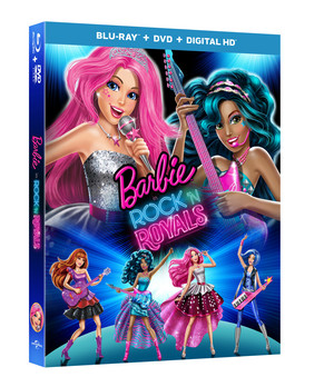 búp bê barbie in Rock'n Royals Blu-ray - DVD - Digital HD