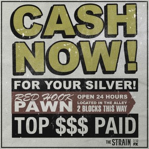  Cash now! For your silver!