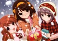 Christmas haruhi - anime photo
