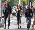 Daniel Radcliffe,Erin & Will Arnett Enjoying Outing in NewYork! (FB.com/DanielJacobRadcliffeFanClub) - daniel-radcliffe photo