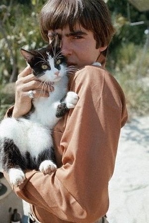  Davy and the same cat.