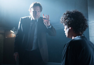 Donal Logue as Detective Harvey Bullock in Gotham - "Arkham"