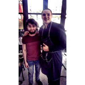  Excluisve: Daniel Radcliffe with a 팬 In New york! (Fb.com/DanieljacobRadcliffeFanClub)