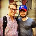 Exclusive: Daniel Radcliffe with a fan In NYC (FB.com/DanielJacobRadcliffefanClub) - daniel-radcliffe photo