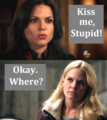 For the love of Henry…just kiss already - regina-and-emma fan art