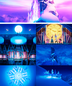  アナと雪の女王 Scenery