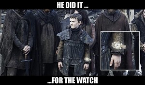  He did it for the Watch