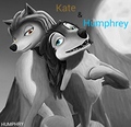Kate and Humphrey - alpha-and-omega fan art