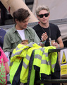 Louis and Niall at Glastonbury Festival  - one-direction photo
