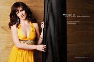  Maggie Siff in Regard Magazine - December 2012
