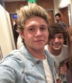 Niall and Louis at Britain’s Got Talent - one-direction photo