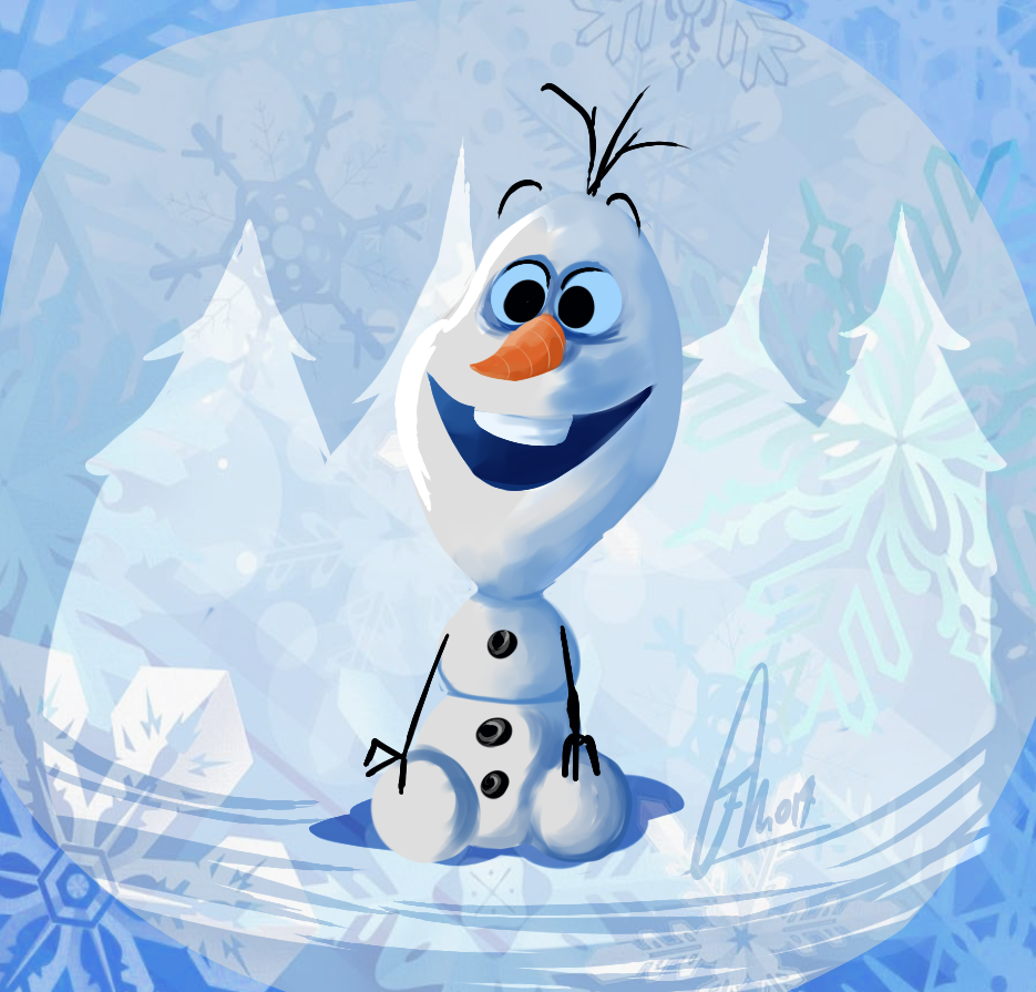 Frozen Fan Art: Olaf.