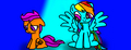 Rainbow Dash and Scootaloo - my-little-pony-friendship-is-magic fan art