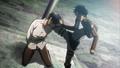 Shingeki no Kyojin/Attack on Titan_scene_Levi beats up Eren - anime photo