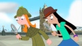 stacy-from-phineas-and-ferb - Stacy and Candace Look for Clues wallpaper