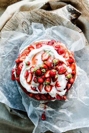  strawberry Cake