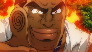 Takeo all burned up