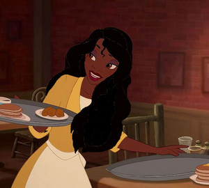  Tiana with Odette's hair