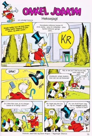  Walt डिज़्नी Comics - Scrooge McDuck: Witch-hunt (Danish Edition)