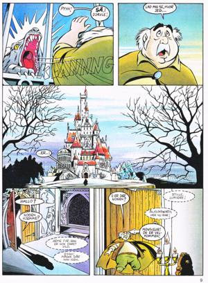  Walt डिज़्नी Movie Comics - Beauty and the Beast (Danish Edition)