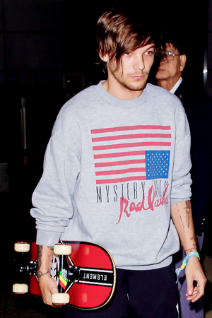  Louis at the LAX airport