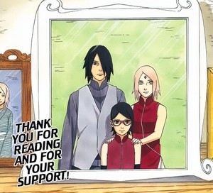 *Sasuke / Sarada / Sakura : Happy Family*