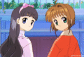                Tomoyo and Sakura - cardcaptor-sakura fan art