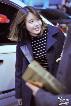 140109 IU at Pretty Man Final Broadcast Party
