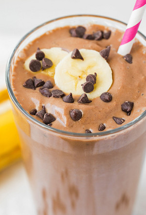  チョコレート バナナ Milkshake