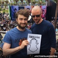 Daniel Radcliffe at Comic-Con International 2015 (Fb.com/DanieljacobRadcliffeFanClub) - daniel-radcliffe photo