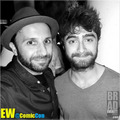 Daniel Radcliffe & Brad Everett Young At Comic-Con 2015 (Fb.com/DanielJacobRadcliffeFanclub) - daniel-radcliffe photo