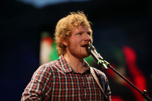 Ed Sheeran at Red Rocks