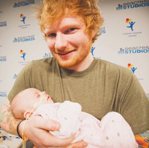  Ed stopped oleh to visit the kids at @RyanFoundation