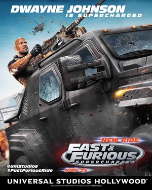 Fast and Furious: Supercharged Poster - Dwayne Johnson