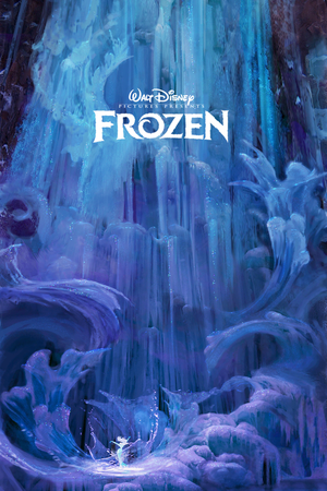  Frozen - Uma Aventura Congelante Concept Art Poster