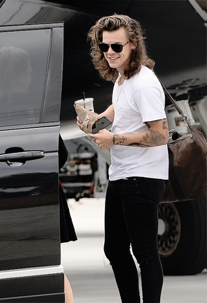  Harry At the airport in furgone, van Nuys