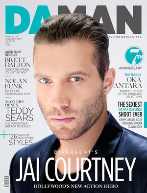 Jai Courtney - Daman Cover - April 2014