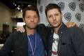 Jensen and Misha at Comic Con 2015 - supernatural photo