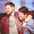 Jensen and Misha - jensen-ackles-and-misha-collins photo