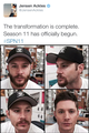 Jensen's Tweet  - supernatural photo