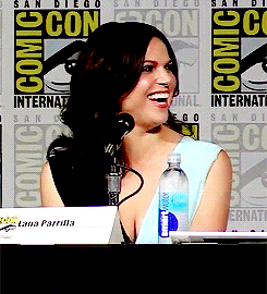 Lana being adorable at SDCC