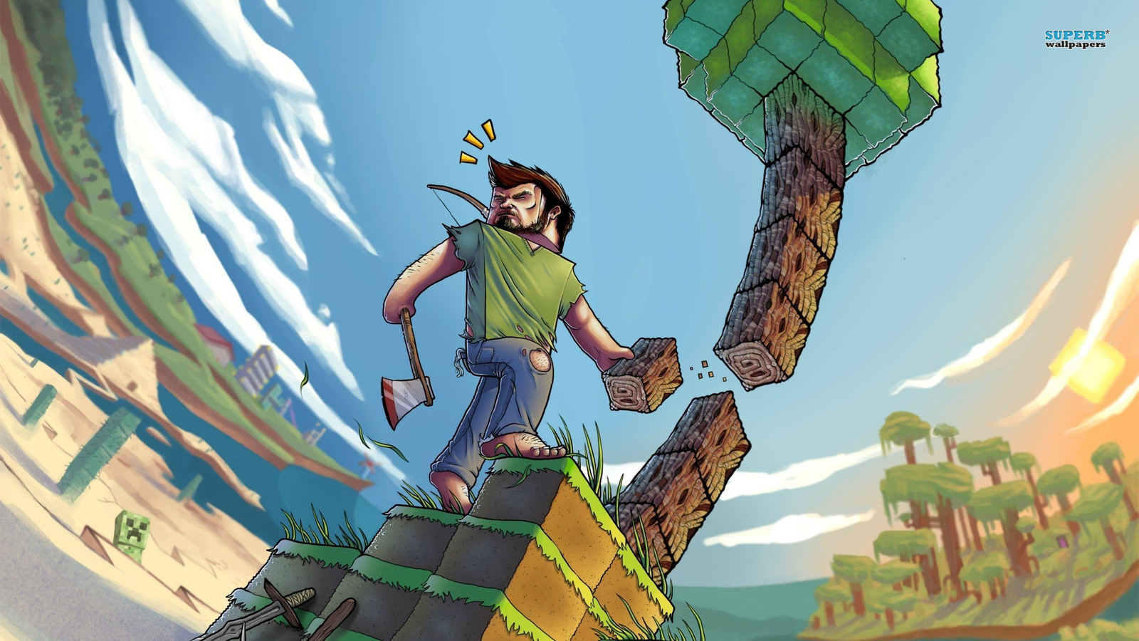 Minecraft Video Games Wallpaper Fanpop