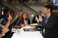 Misha with fans at Comic Con 2015 - supernatural photo