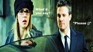  Oliver and Felicity 壁紙