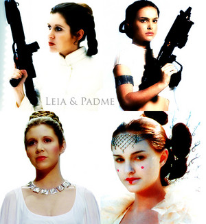  Padme and Leia