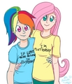 Rainbow Dash & Fluttershy - my-little-pony-friendship-is-magic photo